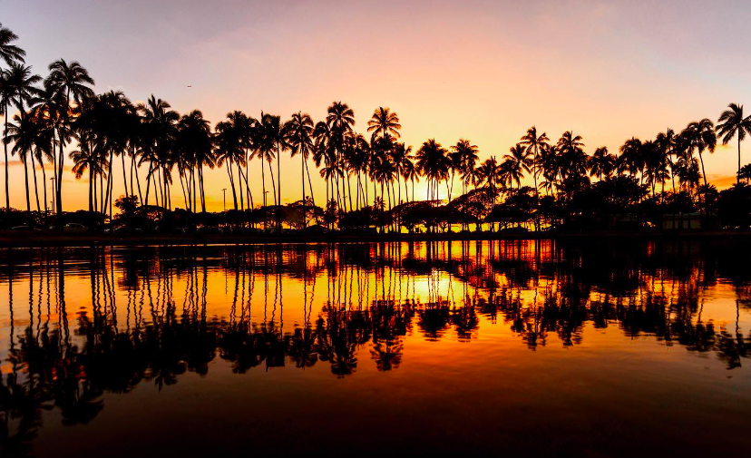 【アート】Sunset of Hawaii 〜サンセットオブハワイ〜
